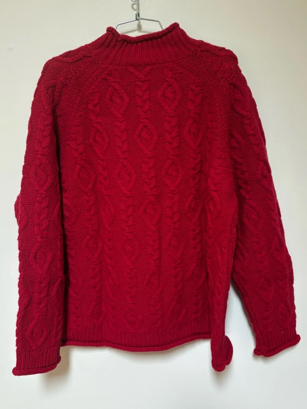 NWT Damson Madder Ffion Cable Stitch Jumper Size 8 US